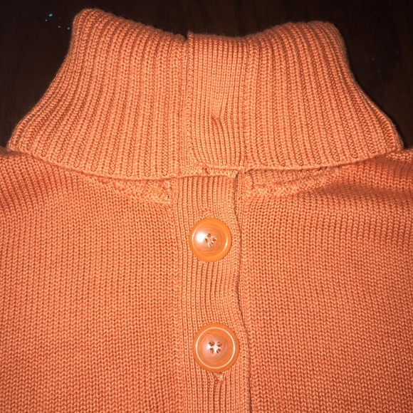 ⚡️August Silk 💯 Cotton Rust Sweater Size Large🦋 - Picture 7 of 8